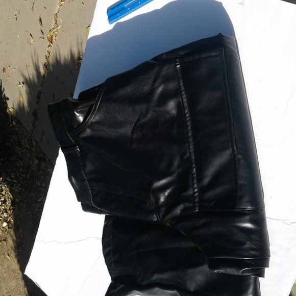 PrettyLittleThing Pants - Women's size 4 fake leather pants